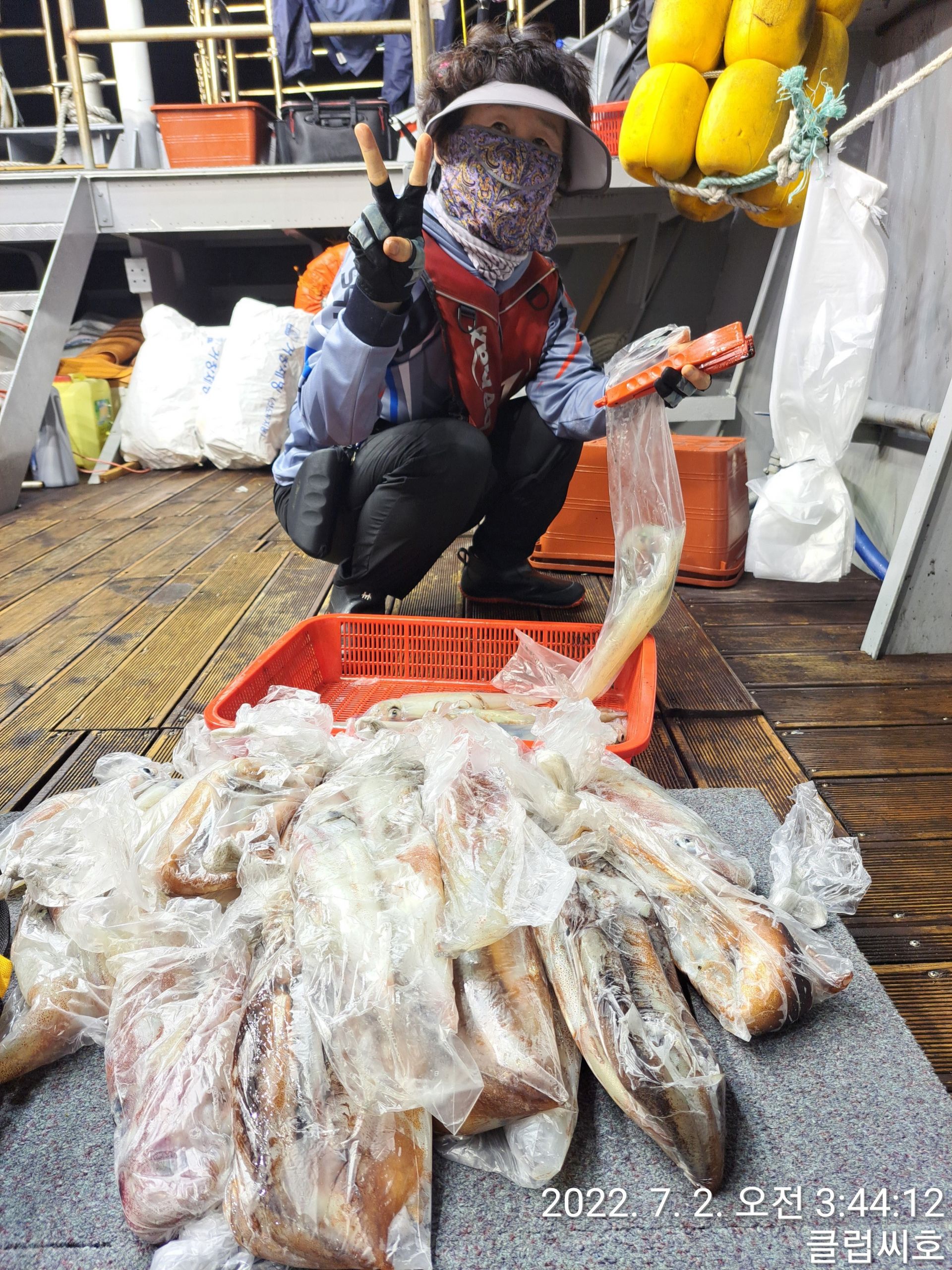 7월 1일 클럽씨호 한치조황