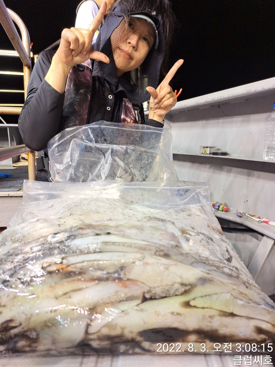 8월2일  클럽씨호 한치낚시조황