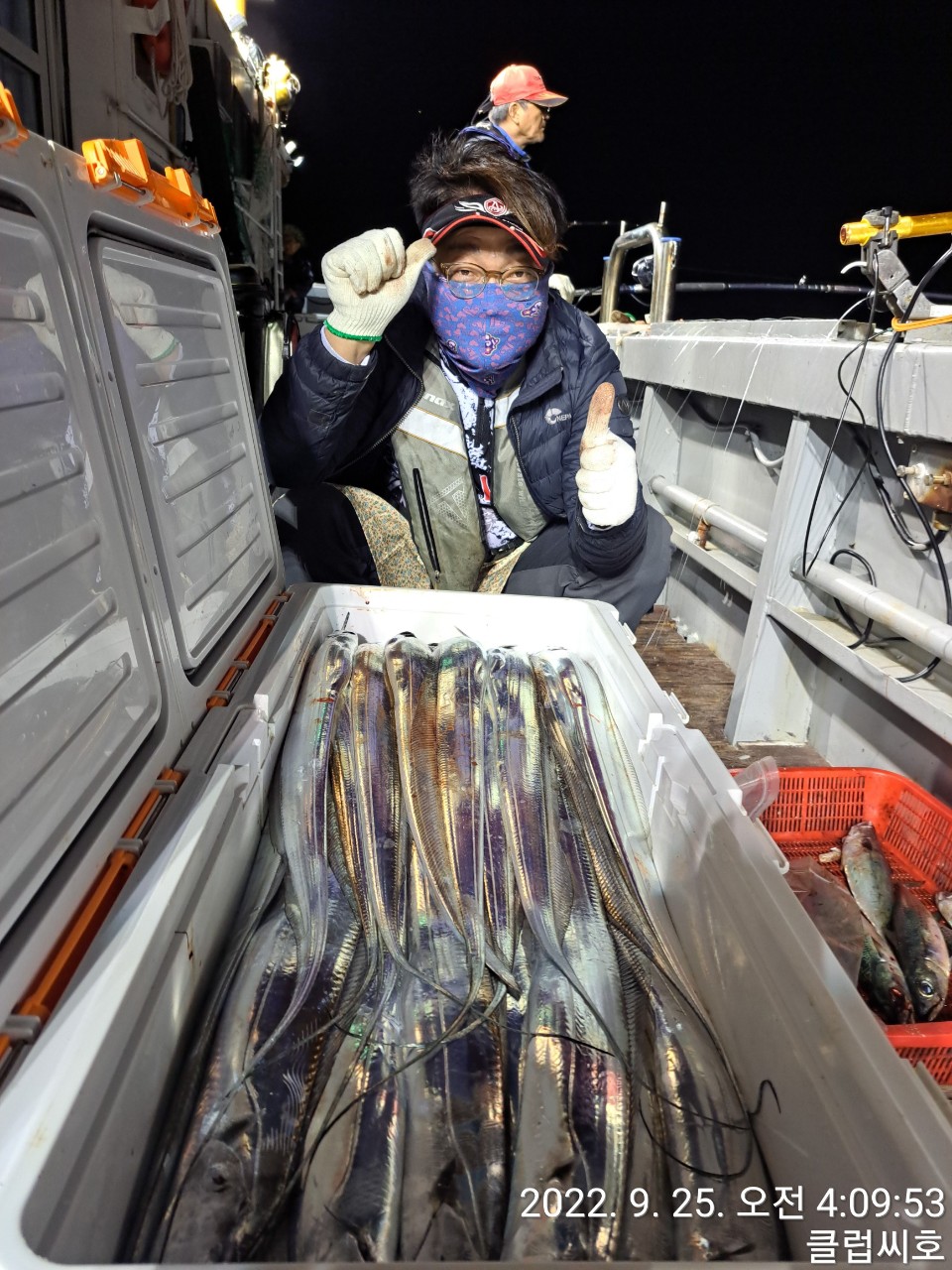 9월24일 클럽씨호 갈치조황입니다