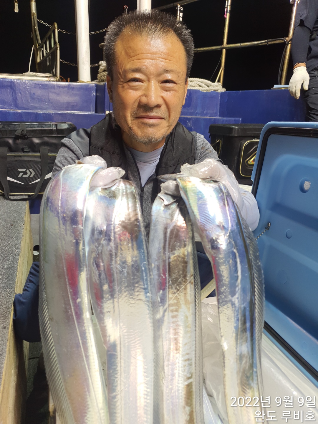 9월8일 완도 루비호 갈치조황