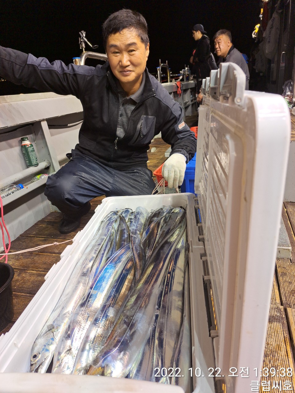 10월21일 클럽씨호 갈치조황입니다