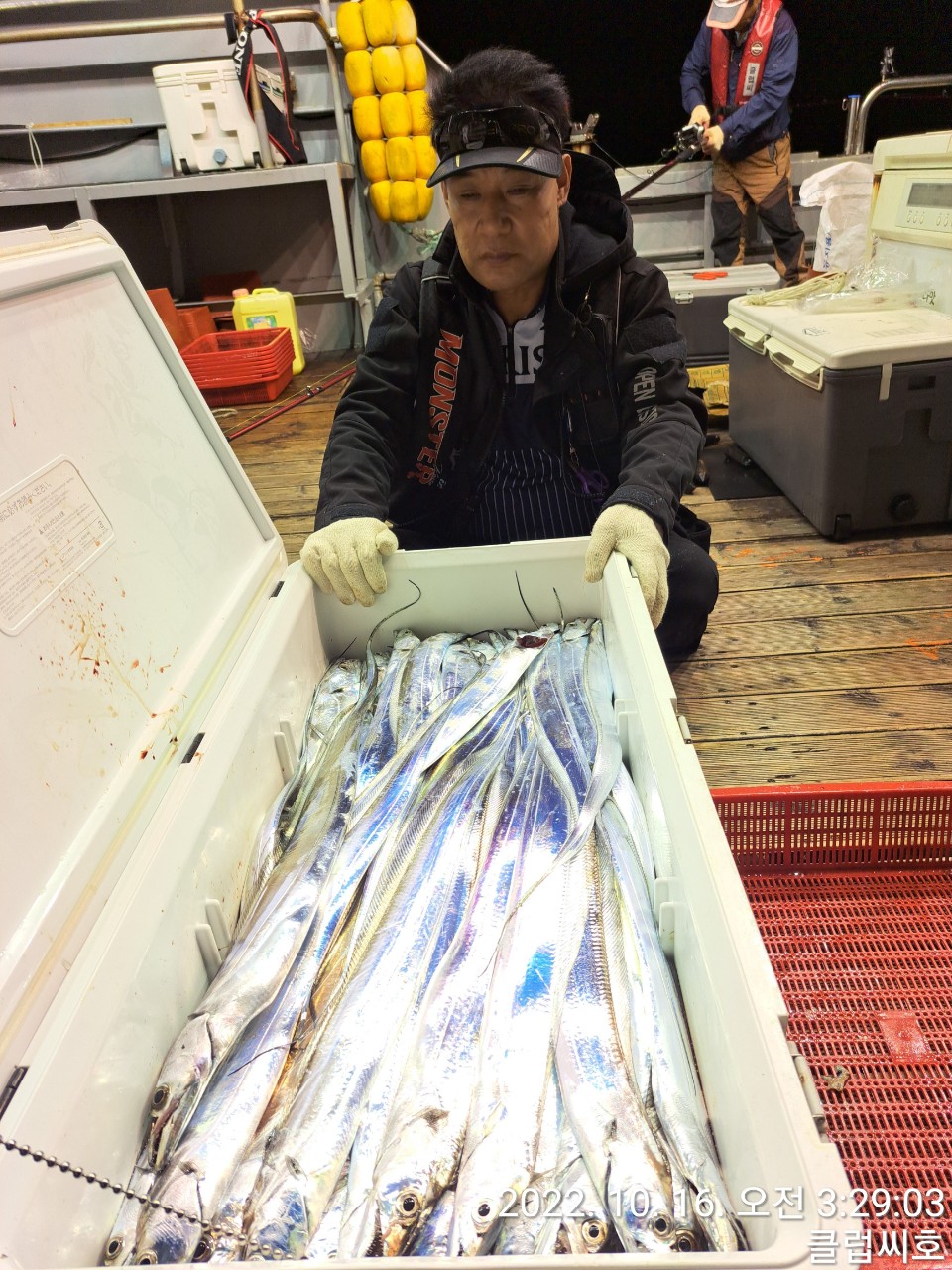 10월15일 클럽씨호 갈치조황입니다